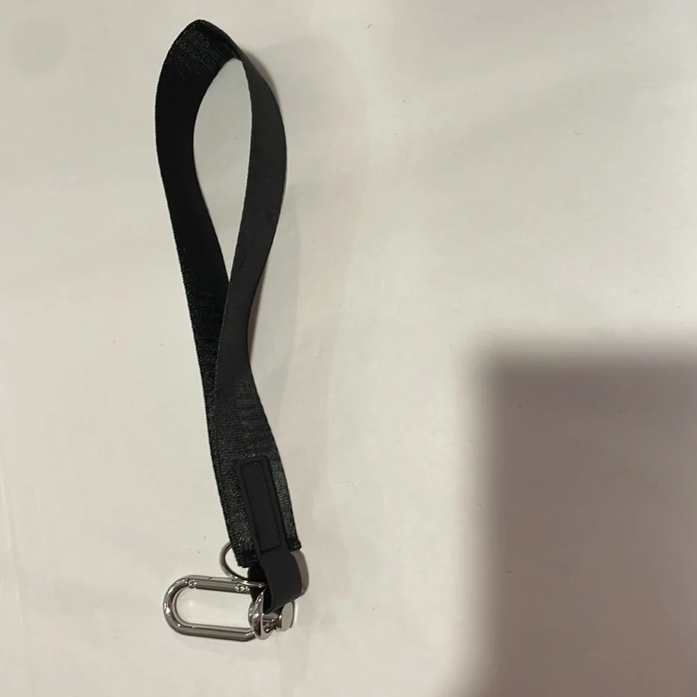 New Large Black keychain-key fob‎